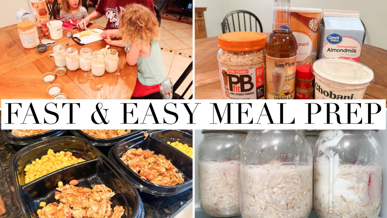 FAST & EASY MEAL PREP ON A BUDGET HEALTHY MEAL PREP TO LOSE WEIGHT THE SIMPLIFIED SAVER