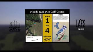 Muddy Run Disc Golf Course | Hole 1 Layout | Holtwood, PA