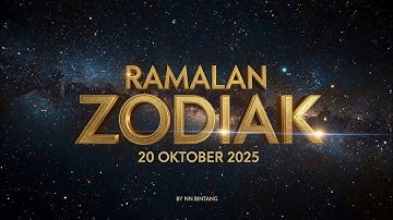 RAMALAN ZODIAK HARI INI 20 OKTOBER 2025