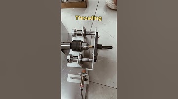 Automatic threading and Tapping jig & Fixtures with spring based system #automation