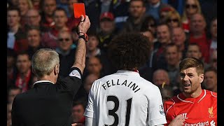 Gerard's red card vs Man U in 38seconds!