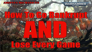 You Need a Bank Loan To Play This Faction -10th Edition Warhammer 40k Adeptus Mechanicus Tactica