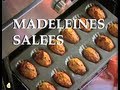 Les recettes de julie andrieu  madeleines sales