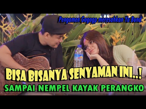 PRANK PENGAMEN GAGAP ! SI DIA SAMPAI NEMPEL KAYAK PERANGKO