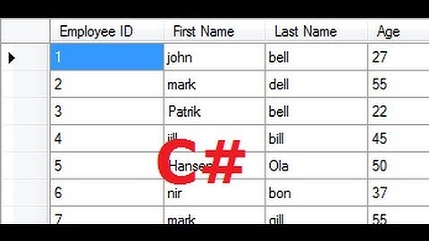 C# Tutorial 20: Change column title of datagridview when connecting Mysql