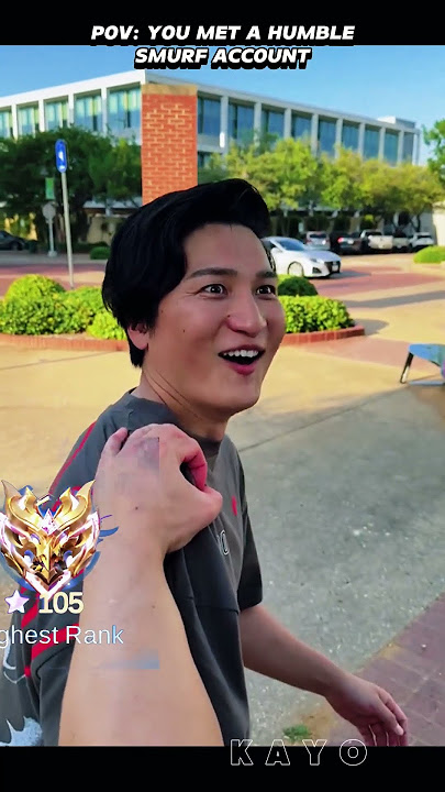 When You Met a Smurf Account 😂 #mobilelegends #mlbb #mlbbmeme #mlbbmemes #shorts