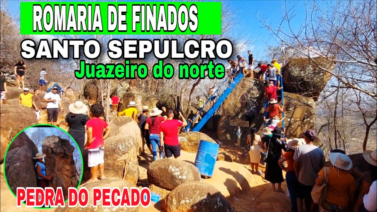 ROMARIA DE FINADOS 2025 MUITA GENTE NO SANTO SEPULCRO EM JUAZEIRO DO NORTE TRILHA COMPLETA