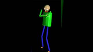 Baldi does the default dance in scratch