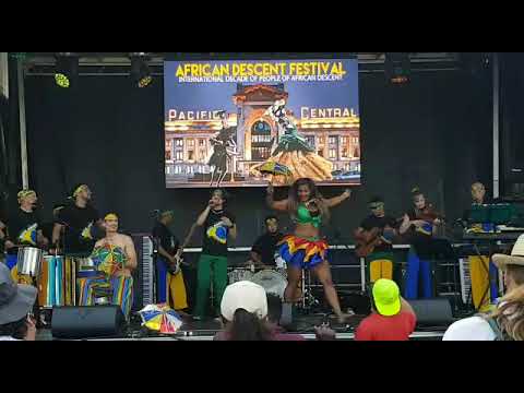 ACHÉ BRASIL - Frevo music and dance at the Afrikan Decent Festival - 2018