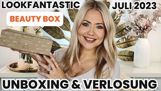 LOOKFANTASTIC Beauty Box Juli 2023 | Unboxing & Verlosung