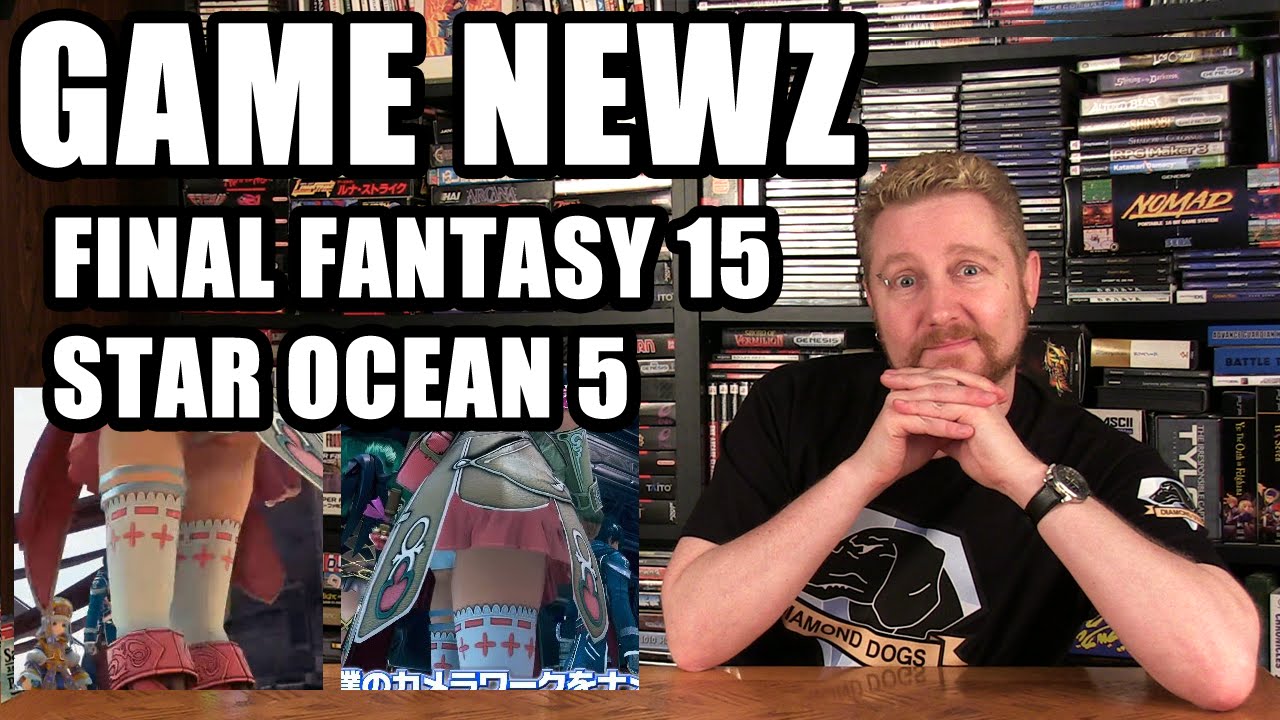 Thumbnail for FINAL FANTASY XV and STAR OCEAN 5 release dates and Censorship - Happy Console Gamer
