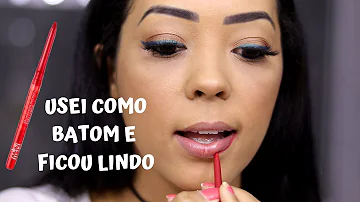 Para que serve o delineador labial?
