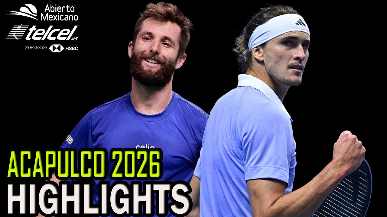 Alexander Zverev vs Corentin Moutet Round 1 | Acapulco 2026
