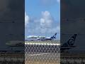 Alaska Airlines Boeing 737 MAX 9 (Seattle Mariners Livery) Takeoff from Honolulu (HNL) | #aviation