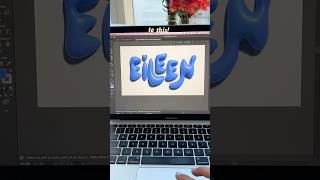 how to make a bubble text on @Adobe illustrator!