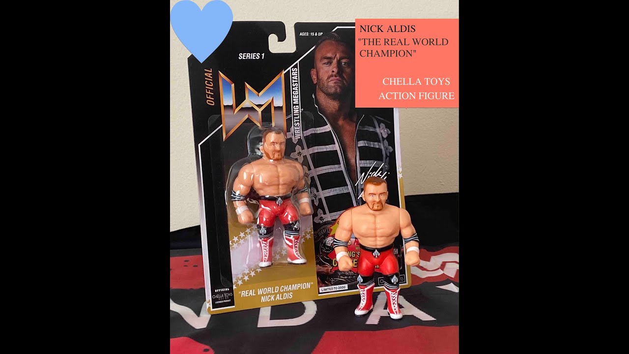 Details about   Retro Hasbro Action Figure Nick Aldis MOC Chella Toys WWF WWE WCW AEW NWA 