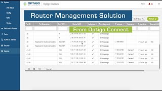 New from Optigo Connect: Router Management Solution screenshot 2