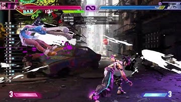 street fighter 6 lily stun/dizzy