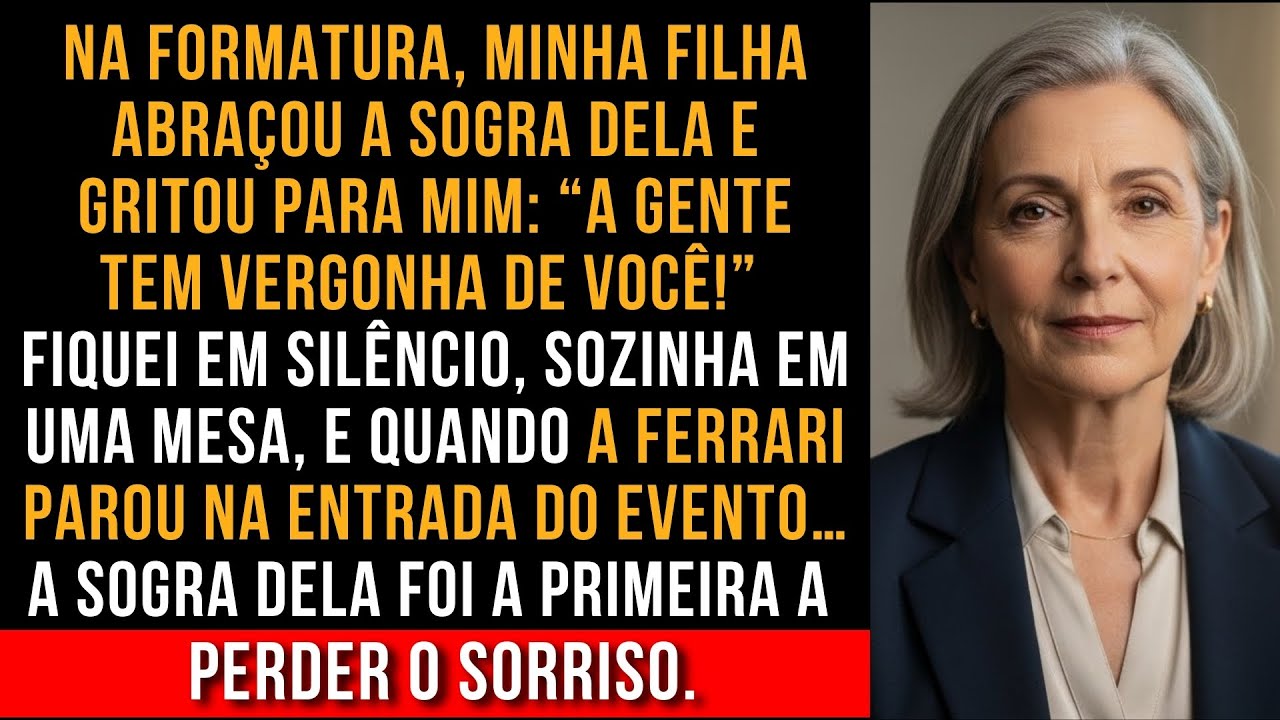 Minha filha e a sogra dela me humilharam na formatura — Elas só não sabiam quem pagava