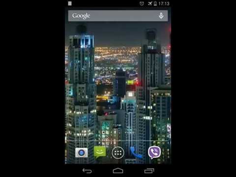 Dubai Video Live Wallpaper