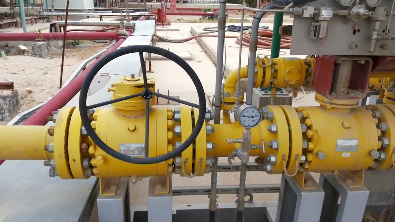 منظومة وقود الغاز في محطات انتاج الكهرباء 2  Gas fuel in the gas turbine power plant