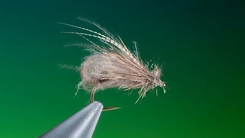 Tying a CDC bubble caddis/sedge with Barry Ord Clarke