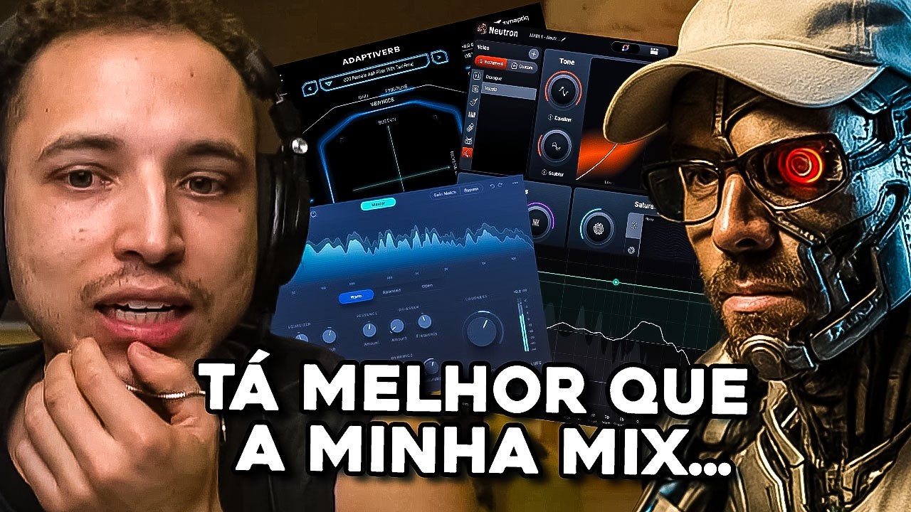 MIXEI e MASTERIZEI um TRAP usando I.A! Ficou MELHOR que a minha MIX? | Mixagem e Masterização