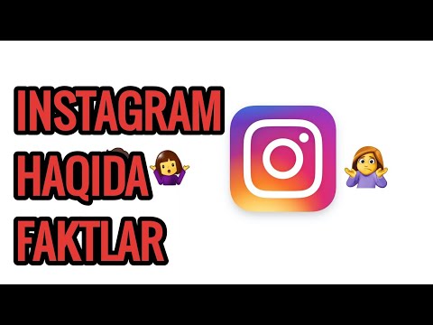 INSTAGRAM HAQIDAGI FAKTLAR/ИНСТАГРАМ ХАКИДАГИ ФАКТЛАР