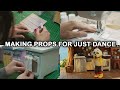 Making the kitchen props for just dance 2022  inspira stopmotion animation