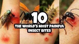 10 Gigitan Serangga Paling Menyakitkan di Dunia