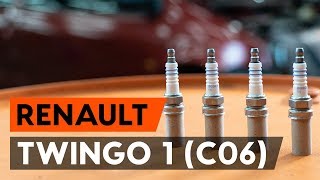 Как се сменят Запалителни свещи на RENAULT TWINGO I (C06_) - онлайн безплатно видео