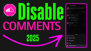 how to disable comments on soundcloud app on mobile | mute comments on soundcloud app in 2025