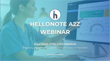 Master Your Therapy Practice with HelloNote A2Z | From Intake to Payment