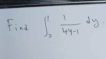 an example of an improper integral of second kind