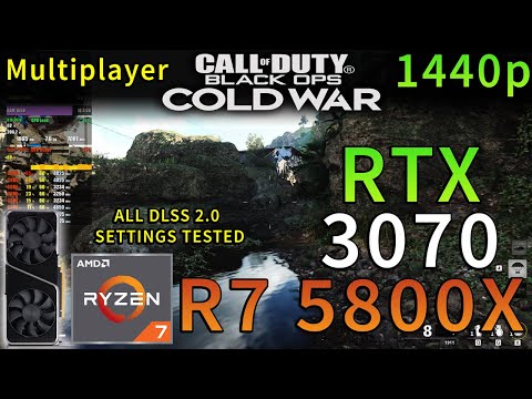 Call of Duty: Black Ops Cold War | RTX 3070 | Ryzen 7 5800X | Ultra u0026 Low Settings | DLSS 2.0