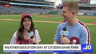 Steve Sosna Tells Sheila Watko Why NBC10 Weather Education Day Is Such a Home Run