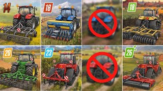 FS14 VS FS16 VS FS18 VS FS20 VS FS23 VS FS26 CULTIVATION | #fs14 #fs16 #fs18 #fs20 #fs23 #fs26