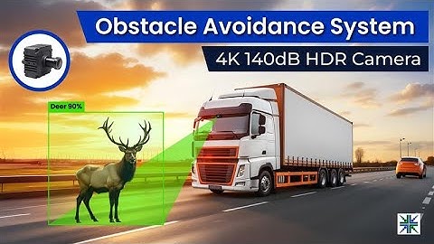 Obstacle Avoidance System | 4K 140dB HDR Forward View Camera | e-con Systems