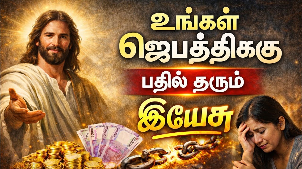 உங்கள் ஜெபத்திற்கு பதில் தரும் இயேசு | Tamil Christian Jesus Massege| 