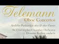 Capture de la vidéo Telemann: Oboe Concertos