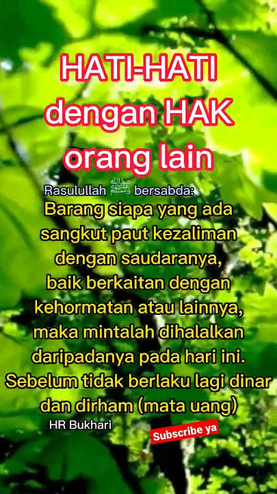 Hati2 dengan Hak orang lain #shortsfeed #shortsvideo #storywa #shorts #sijingga