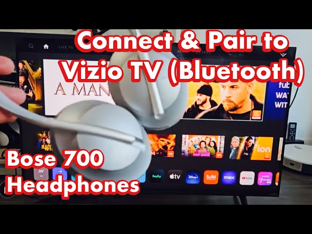 Pairing a Bluetooth Speaker or Pairing Bluetooth Headphones to your VIZIO TV