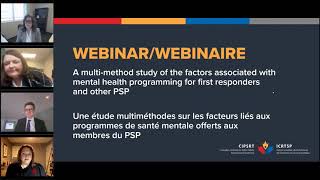 Webinar: A multi method study of the factors associated with mental health programming for PSP