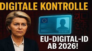 ❗️🔥 Digital control? EU introduces new ID from 2026