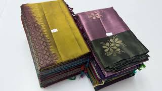 Contrast border soft silk handloom sarees | cod available | Varnaa Sirumugai screenshot 2