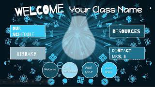EDITABLE WEEKLY lesson plan template DISTANCE LEARNING Google Slides: Light and Stars