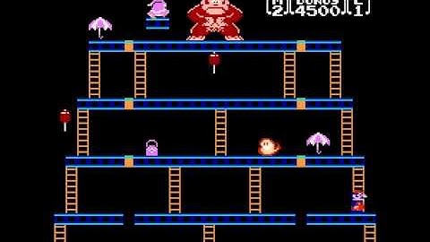 Donkey Kong (NES / Nintendo) Playthrough - Vizzed.com Play