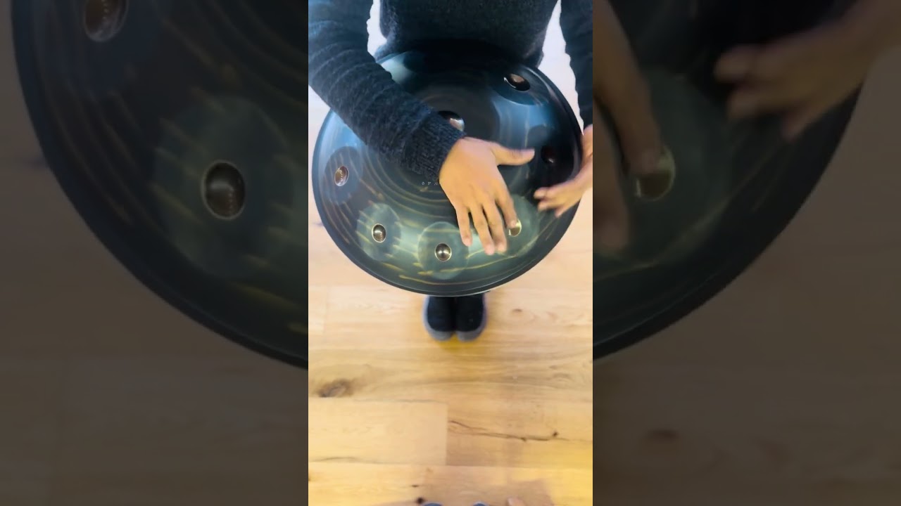 B Akebono Handpan | Sofortkauf | Nitrierter Stahl | Opsilon Handpan  #percussion #handpan #drummer