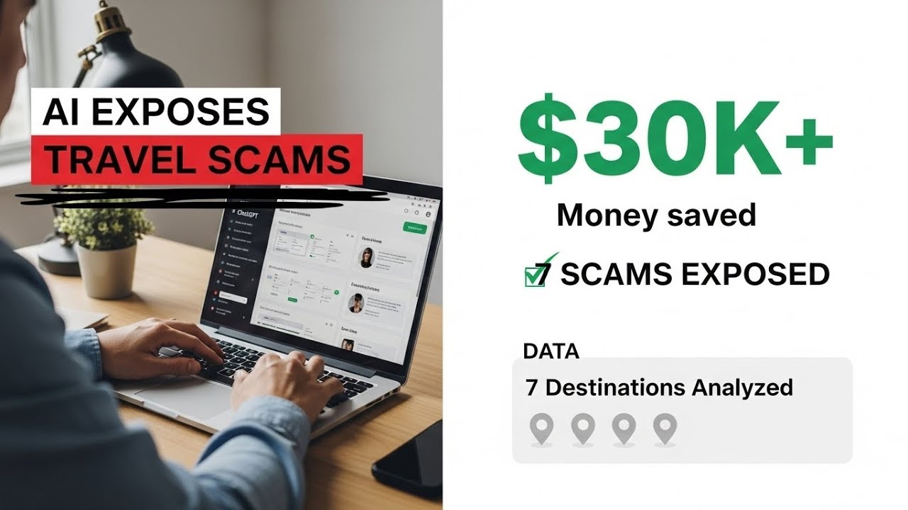 7 SCAMS That Cost Tourists $30K Revealed