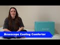 Best Blanket and Sheets for Keeping Cool: Breescape Cooling Comforter | Breescape Home